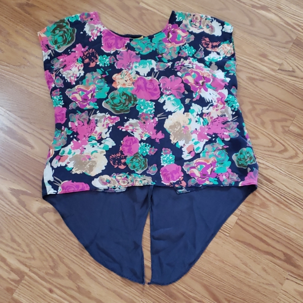 ⭐SALE⭐ Anthro Silk Floral Blouse